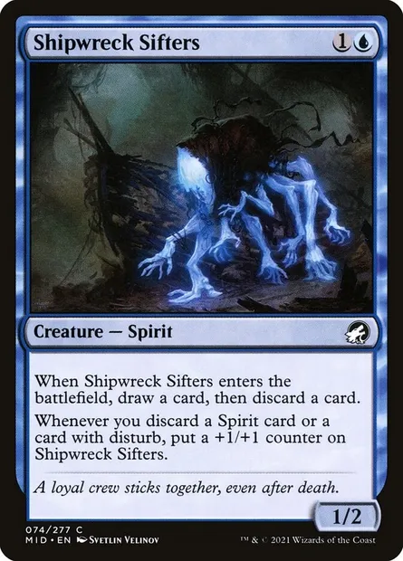 Shipwreck Sifters, Magic card MID 74 — Innistrad: Midnight Hunt set