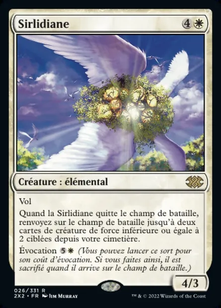 Sirlidiane, carte Magic 2X2 26 — extension Double Masters 2022
