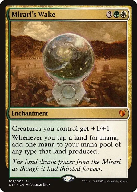 Mirari's Wake, Magic card C17 181 — Commander 2017 set