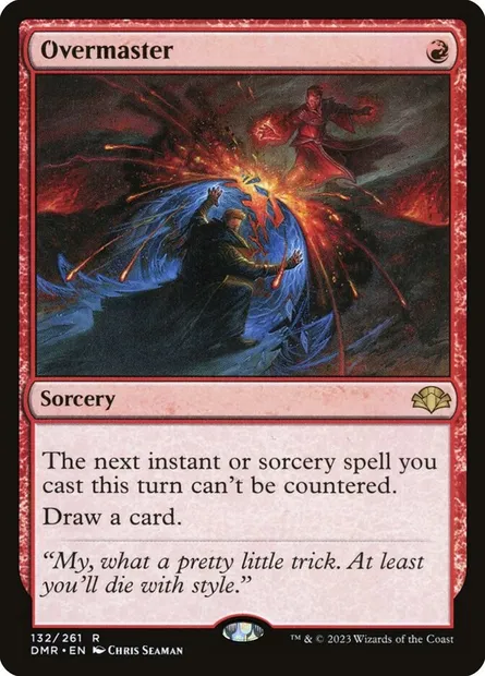 Overmaster, Magic card DMR 132 — Dominaria Remastered set
