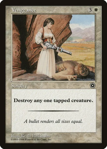 Vengeance, Magic card P02 27 — Portal Second Age set