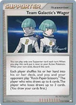 La pari de l'équipe Galaxie, carte Pokémon WCD08 115 — extension World Championship Decks 2008