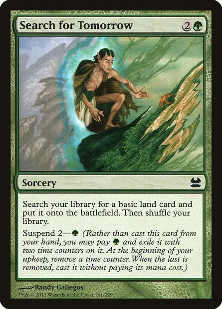Search for Tomorrow, Magic card MMA 161 — Modern Masters set