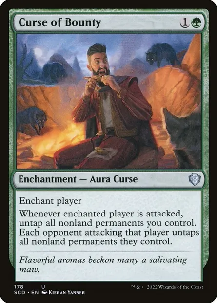 Malédiction de don, carte Magic SCD 178 — extension Starter Commander Decks