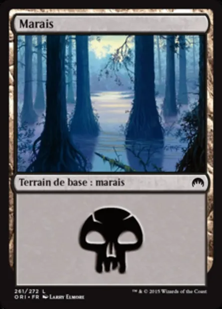 Marais, carte Magic ORI 261 — extension Magic Origines
