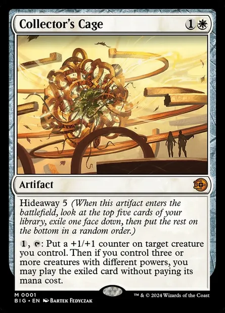 Collector's Cage, Magic card BIG 1 — The Big Score set