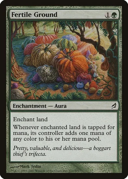 Fertile Ground, Magic card LRW 211 — Lorwyn set