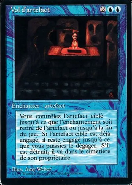 Vol d'artefact, carte Magic FBB 84 — extension Foreign Black Border