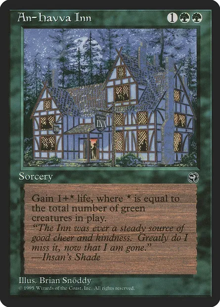 An-Havva Inn, Magic card HML 82 — Homelands set