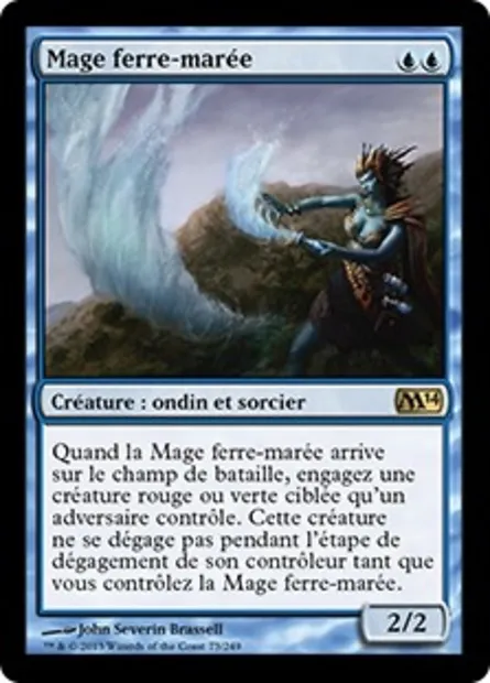 Mage ferre-marée, carte Magic M14 73 — extension Magic 2014