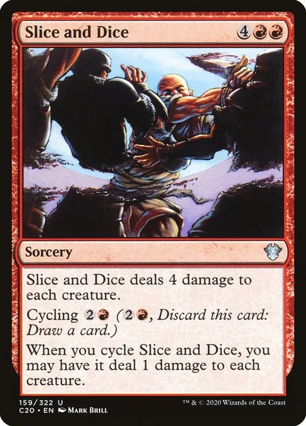 Slice and Dice, Magic card C20 159 — Commander 2020 set