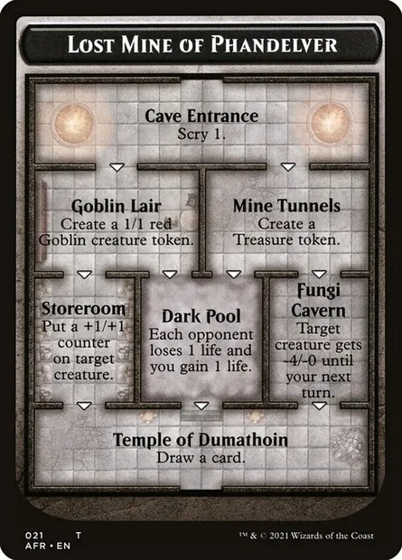 Lost Mine of Phandelver, carte Magic OAFR 21 — extension Forgotten Realms Oversized Cards