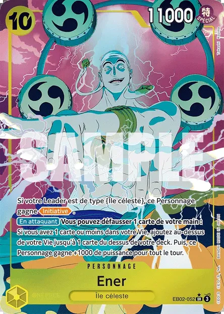 Ener, carte One Piece EB02-052 — extension Anime 25th Collection