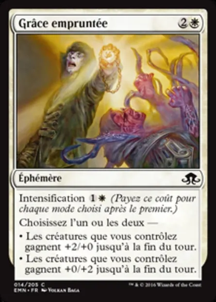 Grâce empruntée, carte Magic EMN 14 — extension La lune hermétique