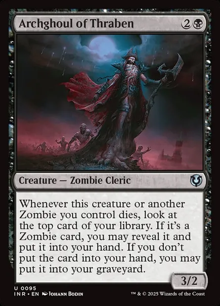 Archigoule de Thraben, carte Magic INR 95 — extension Innistrad Remastered