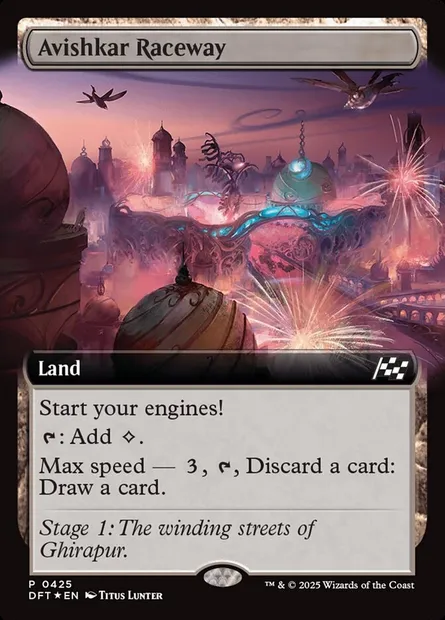 Avishkar Raceway, Magic card DFT 425 — Aetherdrift set
