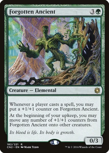 Forgotten Ancient, Magic card CN2 182 — Conspiracy: Take the Crown set
