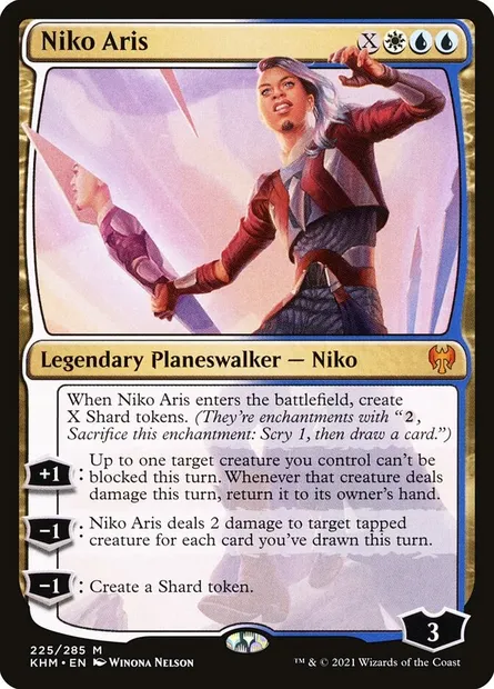 Niko Aris, Magic card KHM 225 — Kaldheim set
