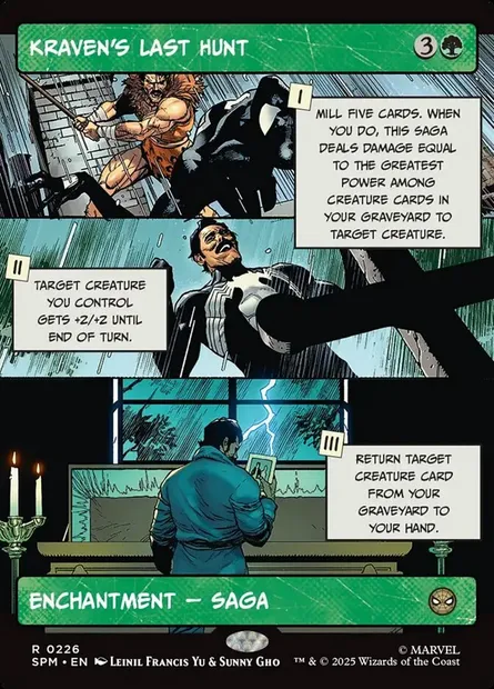 Kraven's Last Hunt, Magic card SPM 226 — Marvel's Spider-Man set