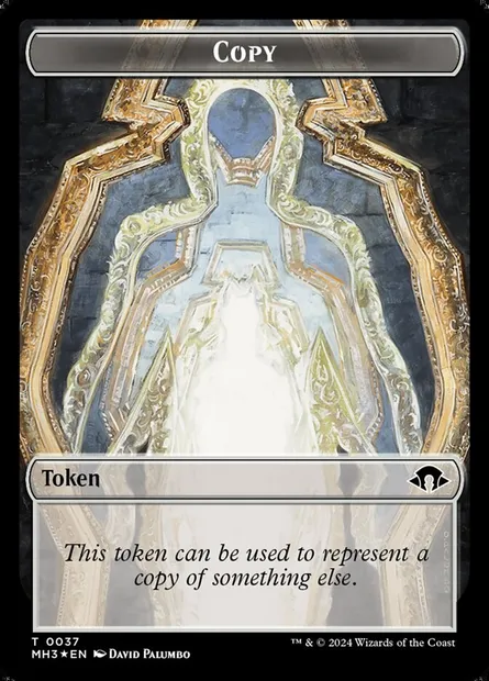 Copy, Magic card TMH3 37 — Modern Horizons 3 Tokens set