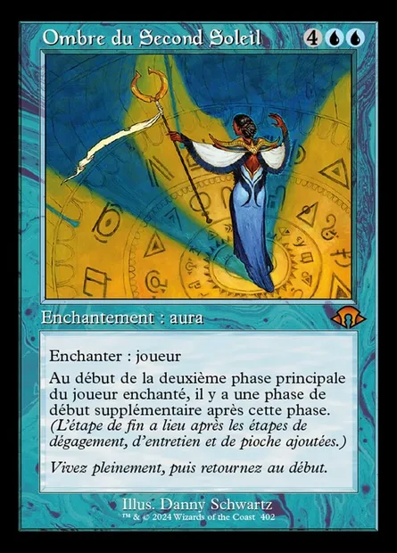 Ombre du Second Soleil, carte Magic MH3 402 — extension Modern Horizons 3