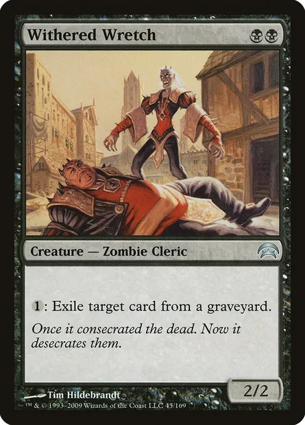 Withered Wretch, Magic card HOP 45 — Planechase set