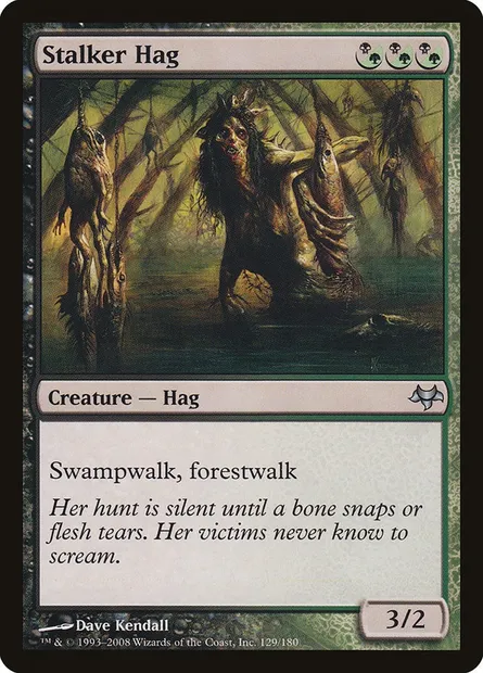 Stalker Hag, Magic card EVE 129 — Eventide set