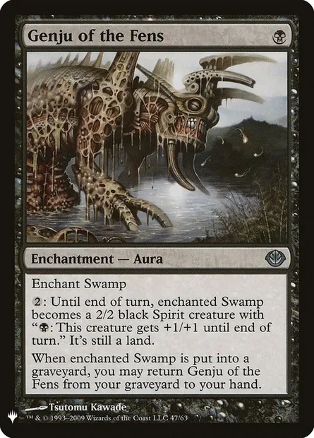 Genju des maremmes, carte Magic PLST DDD-47 — extension The List
