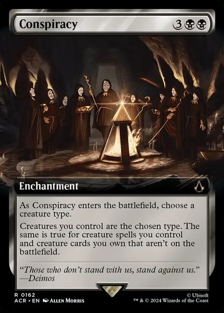 Conspiracy, Magic card ACR 162 — Assassin's Creed set