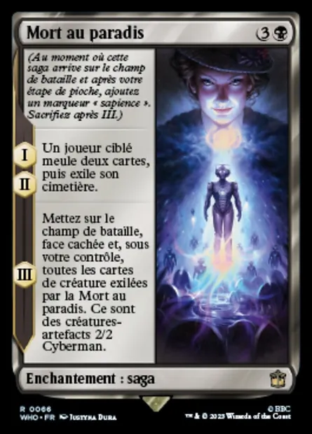 Mort au paradis, carte Magic WHO 66 — extension Doctor Who