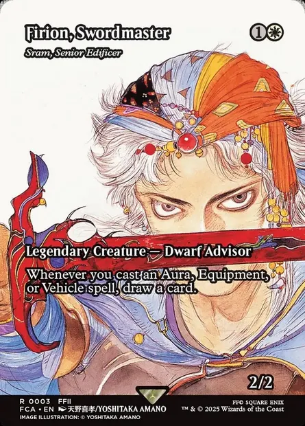 Sram, Senior Edificer, Magic card FCA 3 — Final Fantasy: Through the Ages set