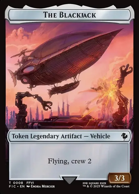 The Blackjack, Magic card TFIC 8 — Final Fantasy Commander Tokens set