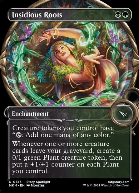 Insidious Roots, Magic card MKM 313 — Murders at Karlov Manor set