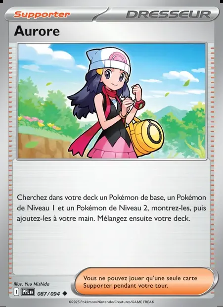 Aurore, carte Pokémon PFL 087 — extension Flammes Fantasmagoriques