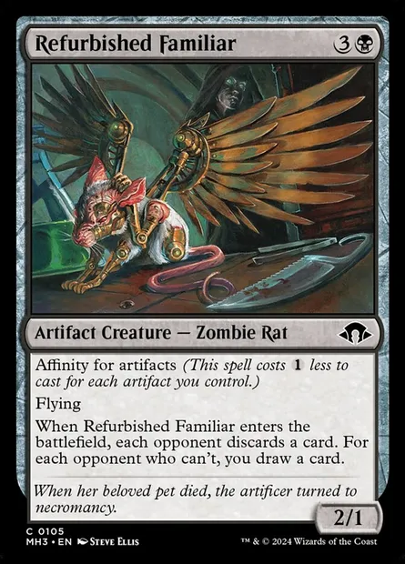 Refurbished Familiar, Magic card MH3 105 — Modern Horizons 3 set