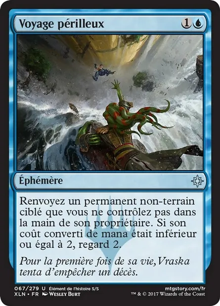 Voyage périlleux, carte Magic XLN 67 — extension Ixalan
