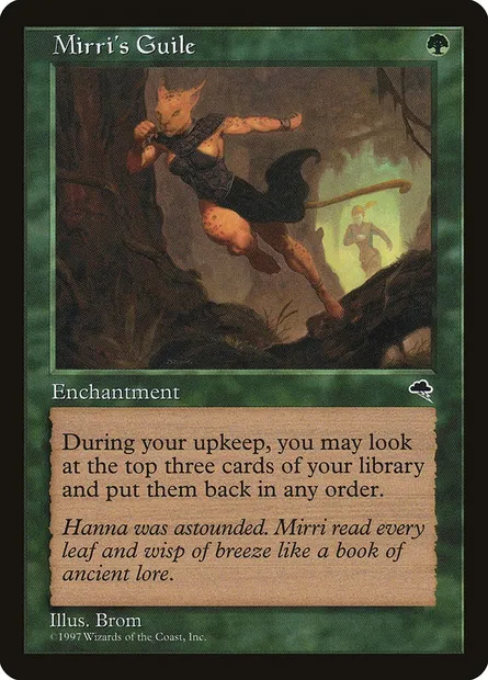 Mirri's Guile, Magic card TMP 236 — Tempest set