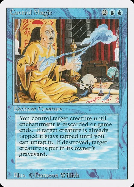 Control Magic, Magic card 3ED 52 — Revised Edition set