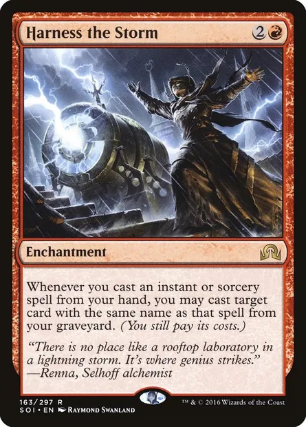 Harness the Storm, Magic card SOI 163 — Shadows over Innistrad set