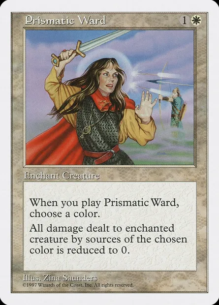 Prismatic Ward, Magic card 5ED 53 — Fifth Edition set