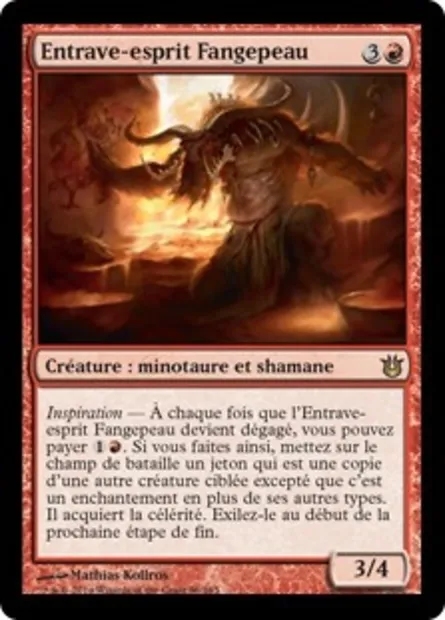 Entrave-esprit Fangepeau, carte Magic BNG 96 — extension Créations divines