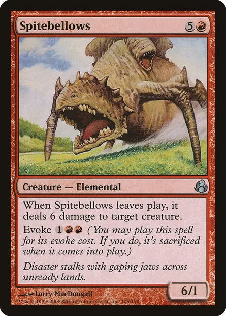 Spitebellows, Magic card MOR 105 — Morningtide set