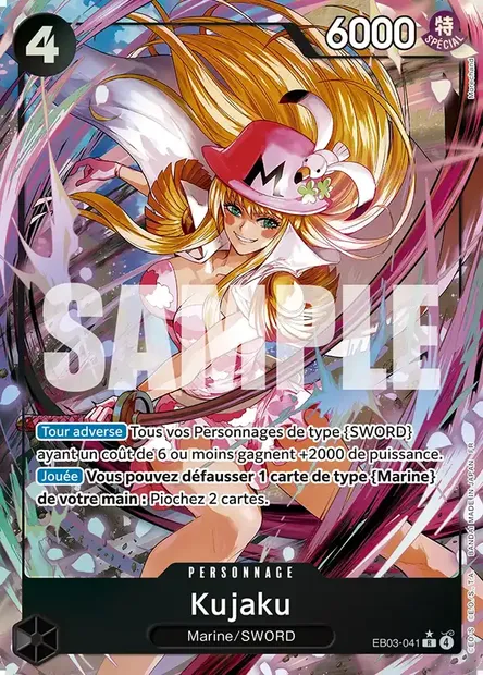 Kujaku, carte One Piece EB03-041 — extension ONE PIECE HEROINES EDITION