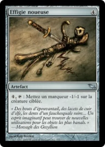 Effigie noueuse, carte Magic SHM 251 — extension Sombrelande