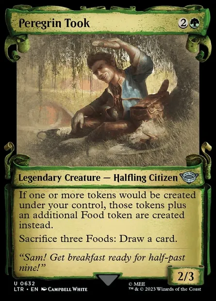 Peregrin Took, Magic card LTR 632 — The Lord of the Rings: Tales of Middle-earth set