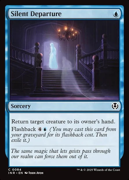 Silent Departure, Magic card INR 84 — Innistrad Remastered set