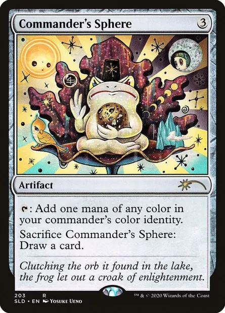 Commander's Sphere, Magic card SLD 203 — Secret Lair Drop set