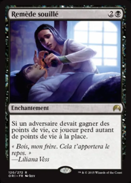Remède souillé, carte Magic ORI 120 — extension Magic Origines