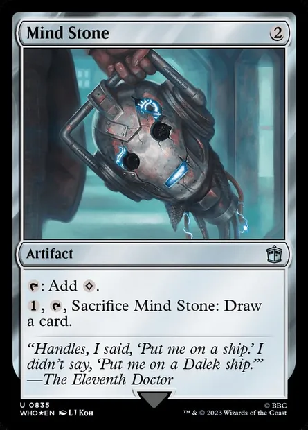 Mind Stone, Magic card WHO 835 — Doctor Who set