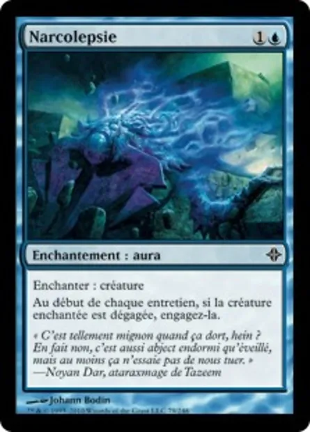 Narcolepsie, carte Magic ROE 79 — extension L'ascension des Eldrazi